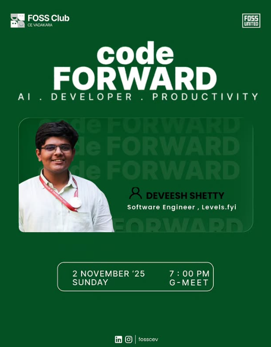 code FORWARD :  AI . Developer . Productivity